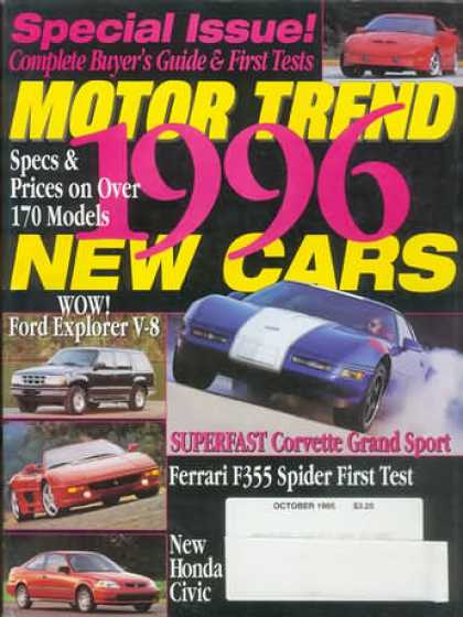 Motor Trend - October 1995