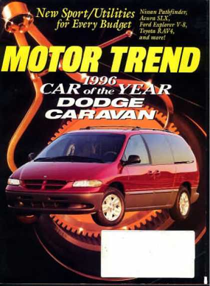 Motor Trend - January 1996