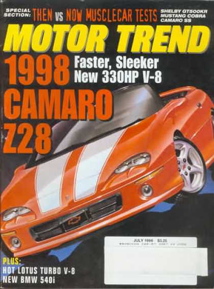Motor Trend - July 1996
