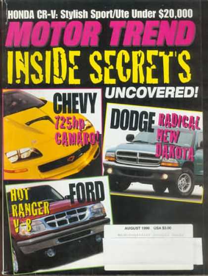 Motor Trend - August 1996