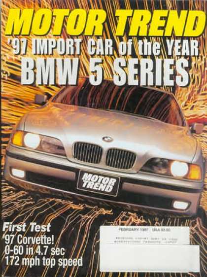 Motor Trend - February 1997