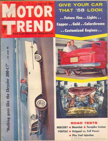 Motor Trend - March 1957
