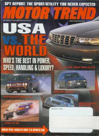 Motor Trend - March 1998