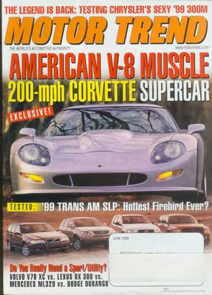 Motor Trend - June 1998