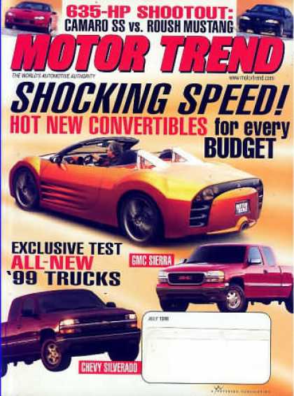 Motor Trend - July 1998
