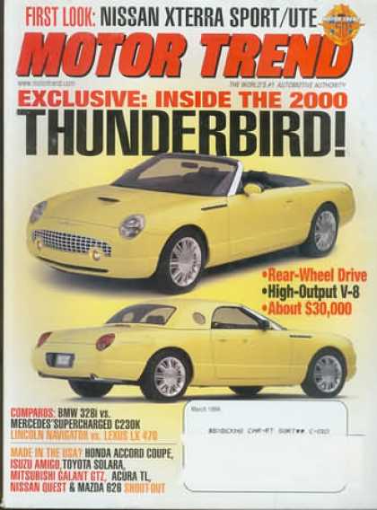 Motor Trend - March 1999
