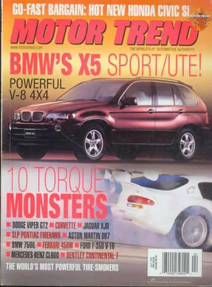 Motor Trend - April 1999