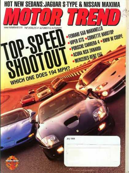 Motor Trend - July 1999