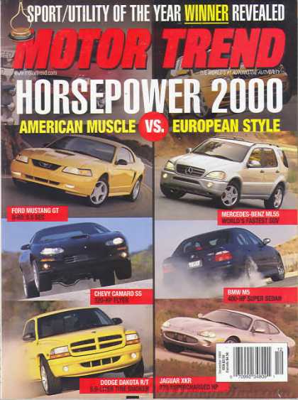 Motor Trend - December 1999