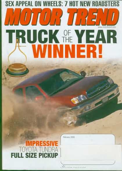 Motor Trend - February 2000