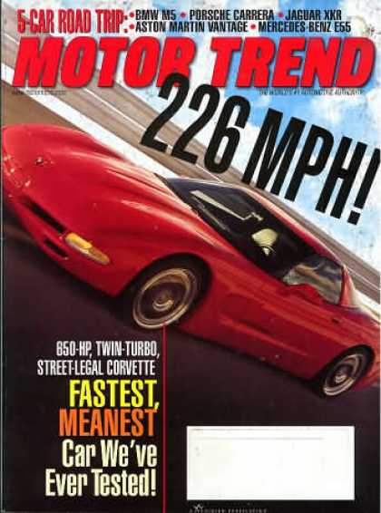 Motor Trend - March 2000