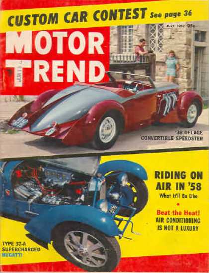 Motor Trend - July 1957