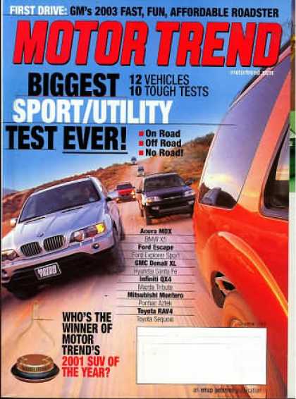 Motor Trend - December 2000