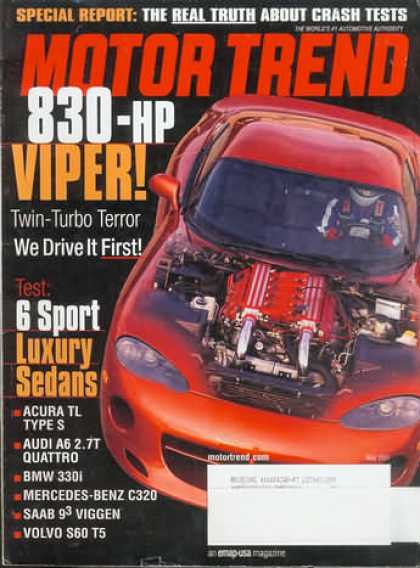 Motor Trend - May 2001