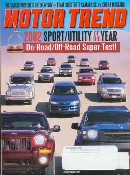 Motor Trend - December 2001