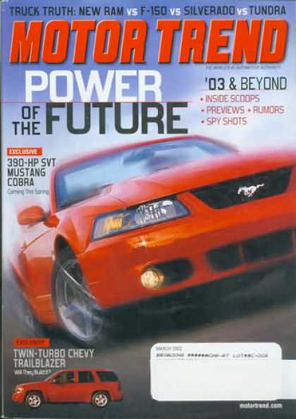 Motor Trend - March 2002