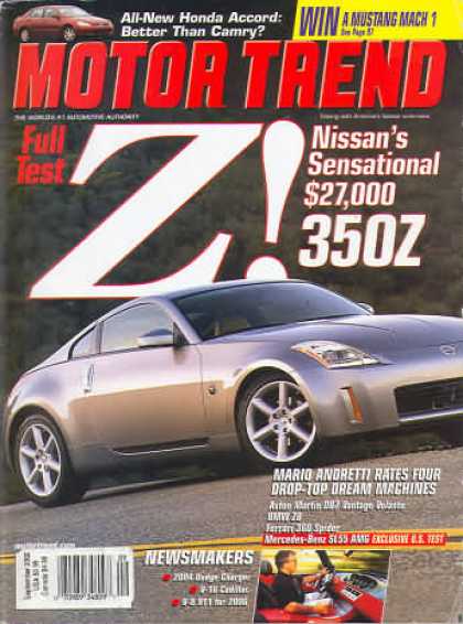 Motor Trend - September 2002