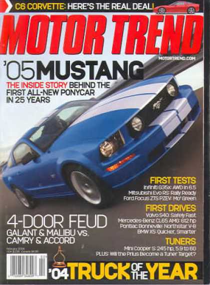 Motor Trend - February 2004