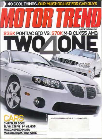 Motor Trend - May 2004