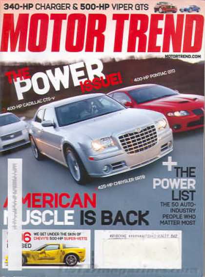 Motor Trend - February 2005