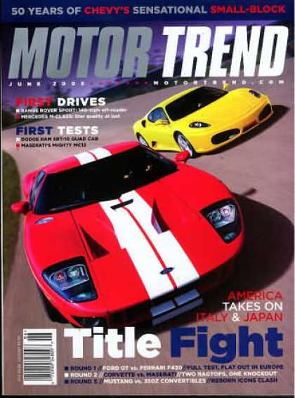 Motor Trend - June 2005