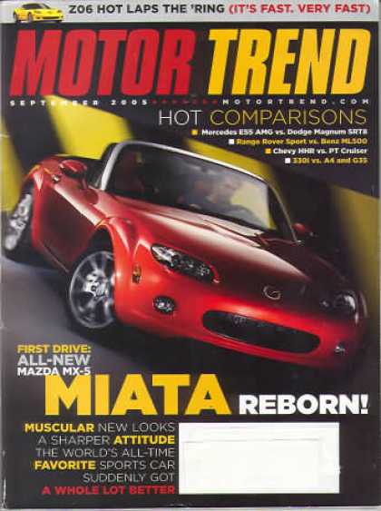 Motor Trend - September 2005
