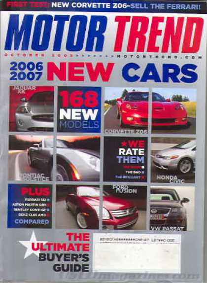 Motor Trend - October 2005