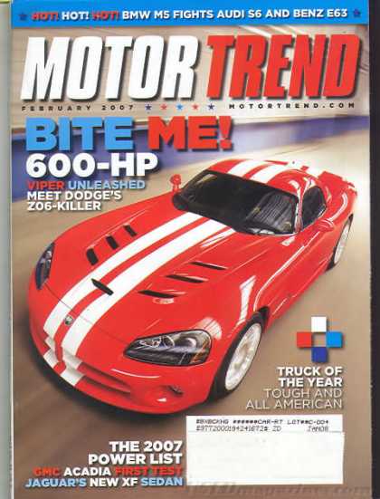 Motor Trend - February 2007