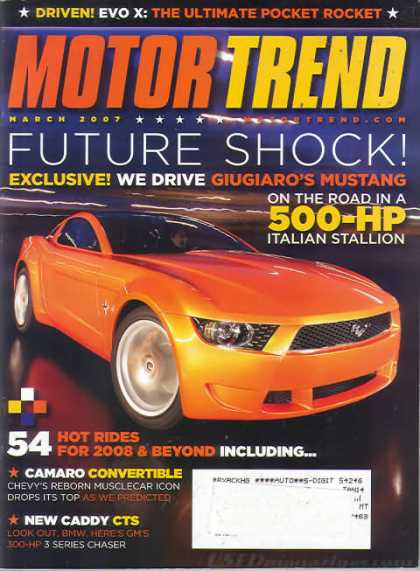 Motor Trend - March 2007