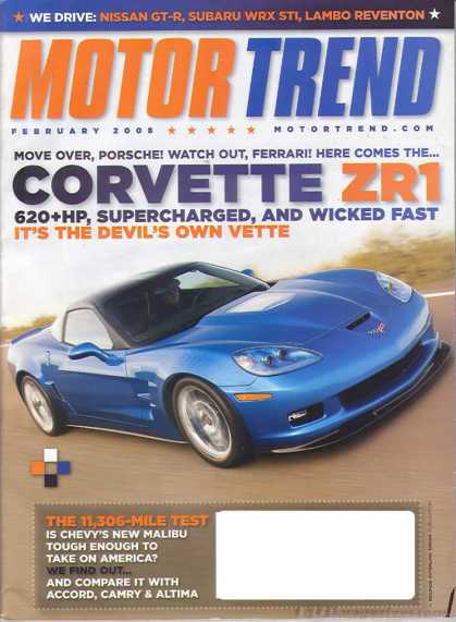 Motor Trend - February 2008