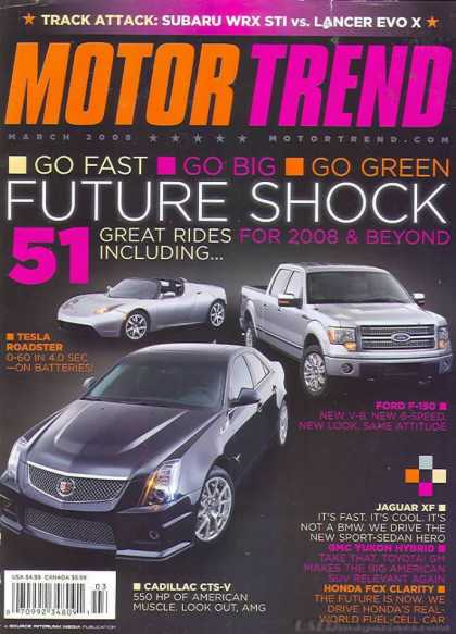 Motor Trend - March 2008