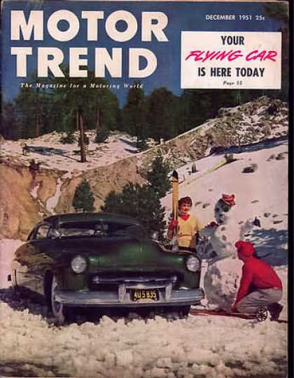 Motor Trend - December 1951