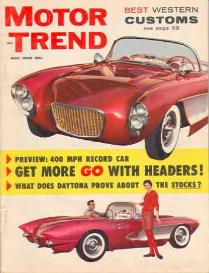 Motor Trend - May 1959