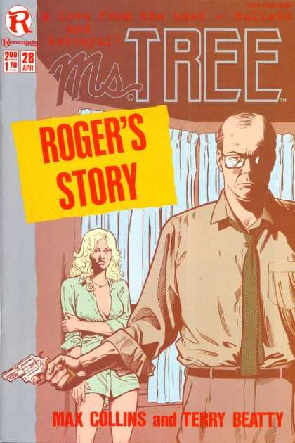 Rodgers Story - White Curtains - Woman Wearing Only A Shirt - Gun - Renegade Ms. Tree 28 - Rodgers Story - White Curtains - Woman Wearing Only A Shirt - Gun - Renegade