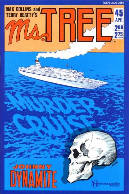 Ms. Tree 45 - Sea - Max Collins - Terry Beatty - Murder Cruise - Johnny Dynamite
