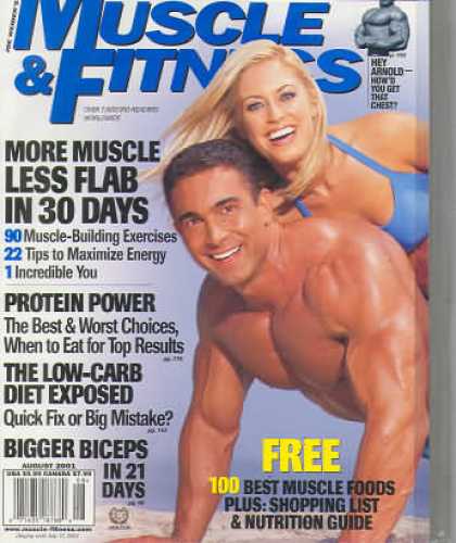 Muscle & Fitness - August 2001