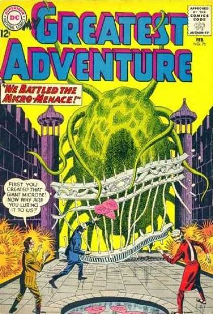 My Greatest Adventure 76 - Microbe - Giant - Monster - Micro-menace - Luring