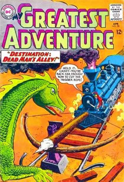 My Greatest Adventure 78 - Train - Comics Code - Destination - Greatest - Adventure