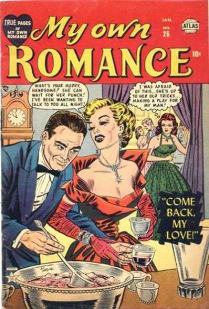 My Own Romance 26 - Adult Comic - January Issue - Punch Bowl - Party - Woman Trying To Steal Boyfriend