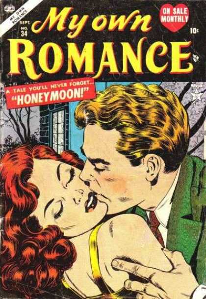 My Own Romance 34 - Man - Woman - Honeymoon - Heart - Trees