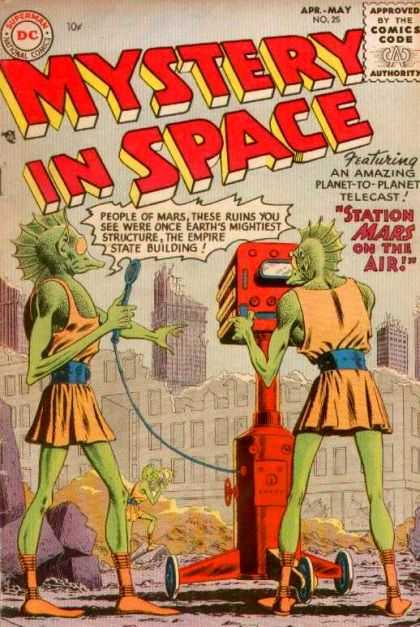 Mystery in Space 25 - Dc - Apr-may - No 25 - 25 - Station Mars