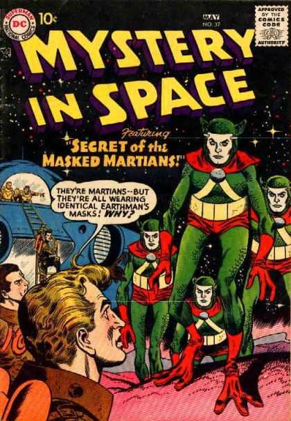 Mystery in Space 37 - Space - Stars - Dc - Aliens - Ufo