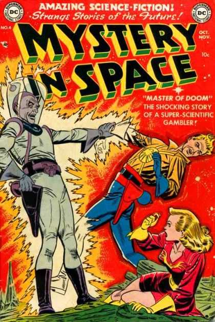 Mystery in Space 4 - Amazing Science Fiction - Dc - Master Of Doom - Alien - Super-scientific Gambler - Shane Davis