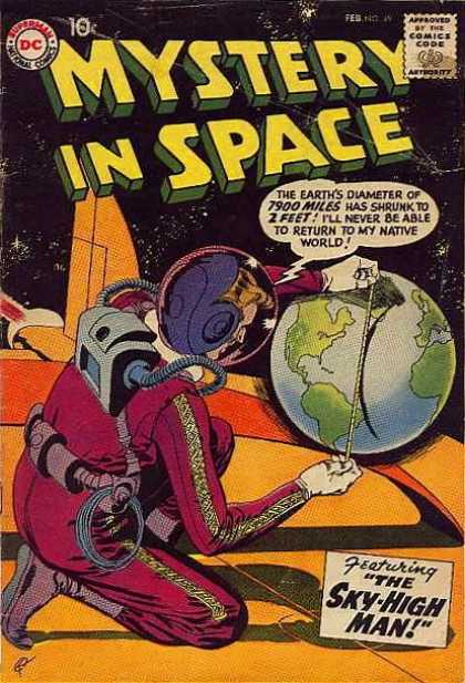 Mystery in Space 49 - Dc - Dc Comics - Mystery - Space - Sky High Man