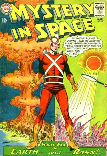 Mystery in Space 82 - Mystery In Space - 12cent - Earth - Rann - World