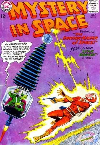 Mystery in Space 83 - Dc - Sci-fi - Adam Strange - Emotion-master - Star Rovers