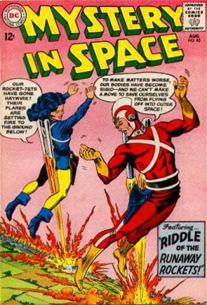 Mystery in Space 85 - Approved By The Comics Code Authority - Superman - National Comics - Dc - Riddle