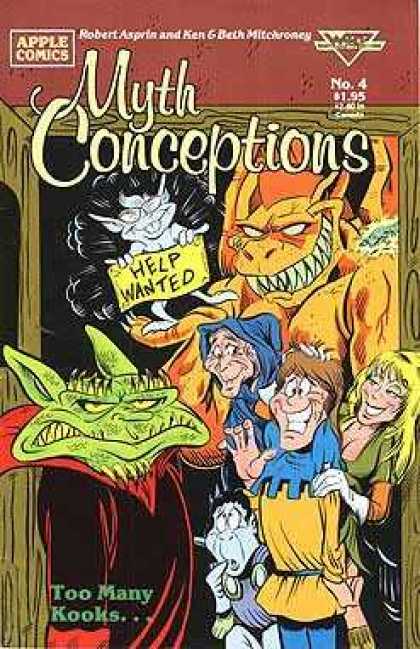 Myth Conceptions 4 - Sharp Teeth - Help Wanted - Bats - Witch - Robert Asprin
