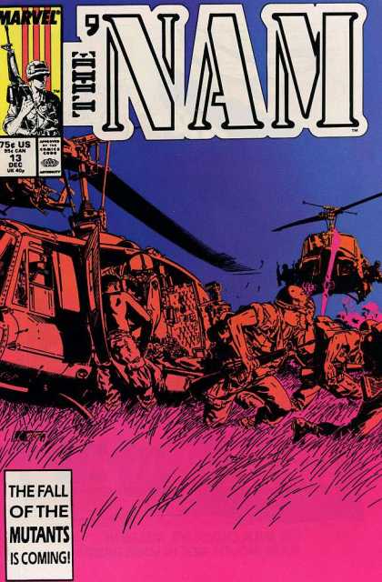 Nam 13 - No 13 - Helicopters - Soliders - Field - Fall Of The Mutants Is Coming