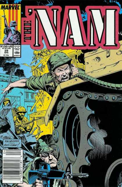 Nam 29 - Marvel - Gun - Approved By The Comics Code Authority - 29 Apr - Cap